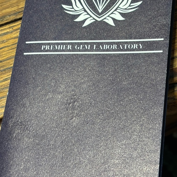 Pink sapphire & diamond sterling silver ring - Picture 8 of 10